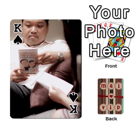 King Playcard By Vipavee Ningsanond Front - SpadeK
