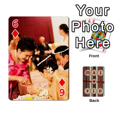 Playcard By Vipavee Ningsanond Front - Diamond6