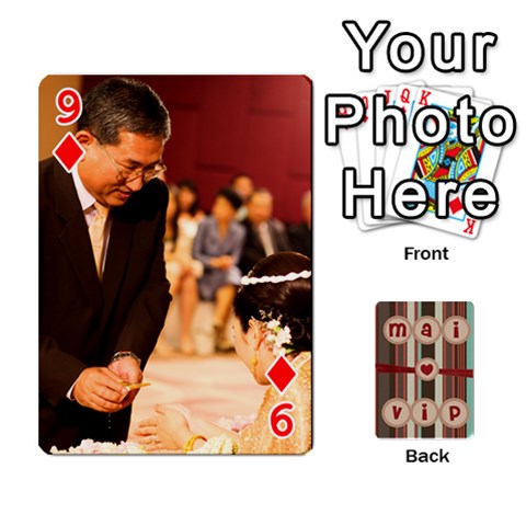 Playcard By Vipavee Ningsanond Front - Diamond9