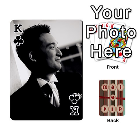 King Playcard By Vipavee Ningsanond Front - ClubK