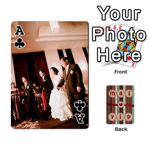 Ace Playcard By Vipavee Ningsanond Front - ClubA