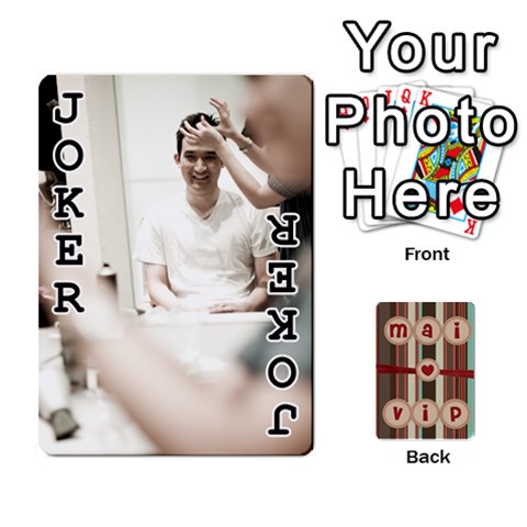 Playcard By Vipavee Ningsanond Front - Joker1