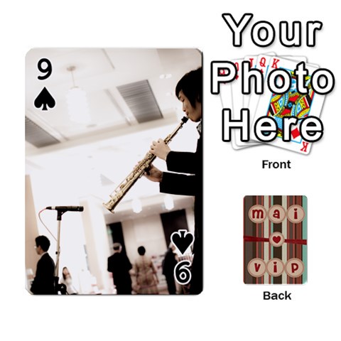 Playcard By Vipavee Ningsanond Front - Spade9