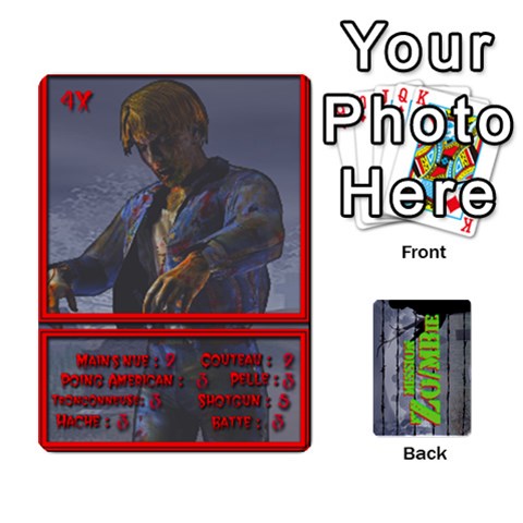 Ace Mission Zo/mbie Deck1 French By Eric Backstrom Front - HeartA