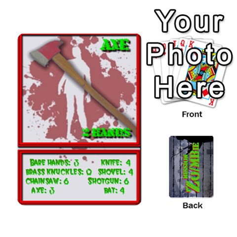 Mision Zo/mbie Deck 1 By Eric Backstrom Front - Club4