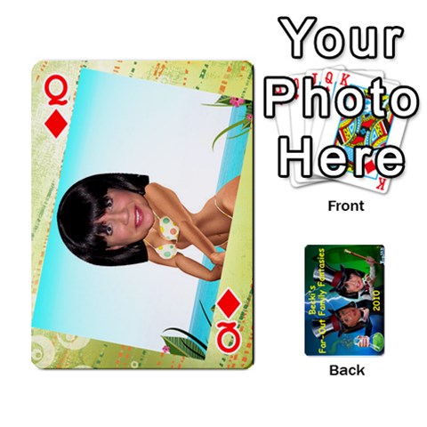 Queen Becki s Jibjab Cards #1 By R K  Felton Front - DiamondQ