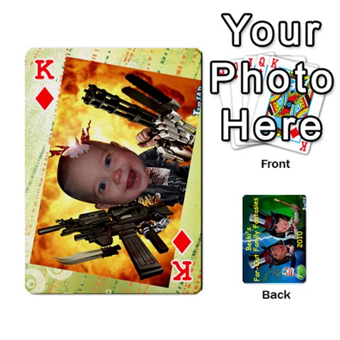 King Becki s Jibjab Cards #1 By R K  Felton Front - DiamondK