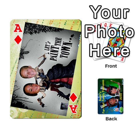 Ace Becki s Jibjab Cards #1 By R K  Felton Front - DiamondA