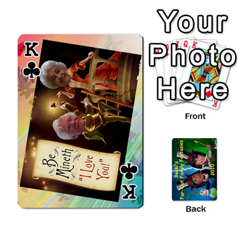 King Becki s Jibjab Cards #1 By R K  Felton Front - ClubK