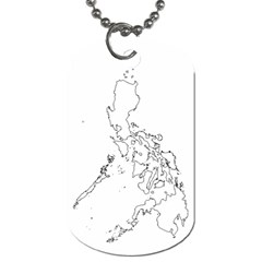 Philippine Map - Dog Tag - Dog Tag (Two Sides)