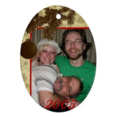 Larry s Ornament - Ornament (Oval)
