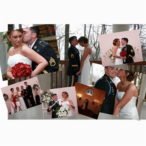 Wedding Collage By Melinda Farmer 18 x12  Print - 1