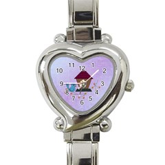 Allegra s Watch - Heart Italian Charm Watch