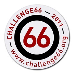 Challenge66 Mousemat - Round Mousepad