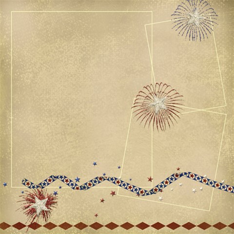 Freedom Quick Pages By Mikki 12 x12  Scrapbook Page - 4