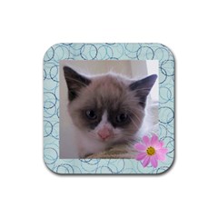 Myrtle Coaster 1 - Rubber Coaster (Square)