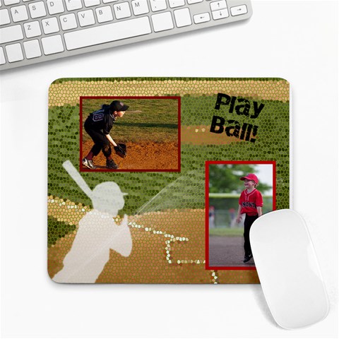 Play Ball Mouse Pad 2010 By Wendy Green Front