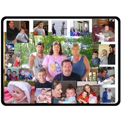 dad s blanket - Fleece Blanket (Large)