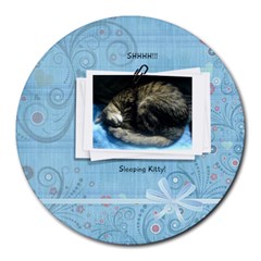 Lucysmouse - Round Mousepad