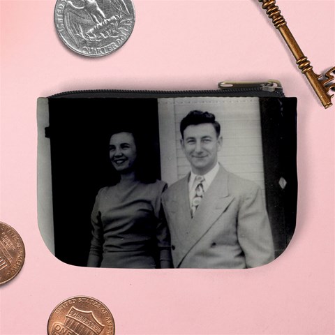 Momcoinpurse By Christina Blue Back