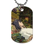Howl Dog Tag Necklace - Dog Tag (Two Sides)