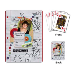 Steph s Single Design Playing Cards - Playing Cards Single Design (Rectangle)