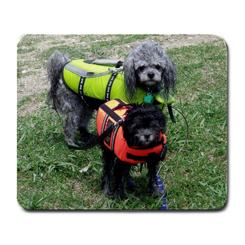 Jojo And Peanut Mousepad By April Front