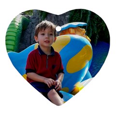 Christian at Busch Gardens - Ornament (Heart)