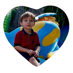 Christian at Busch Gardens - Ornament (Heart)