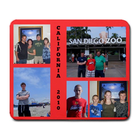 California Mouse Pad By Laurie 9.25 x7.75  Mousepad - 1