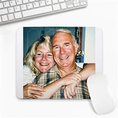 Me and my Dad!!! - Large Mousepad