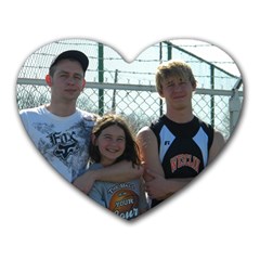 The kiddos - Heart Mousepad