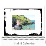 Classic Grunge Calendar to Copy - Wall Calendar 11  x 8.5  (12-Months)