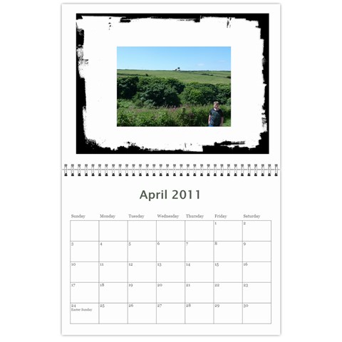 Classic Grunge Calendar To Copy By Catvinnat Apr 2011