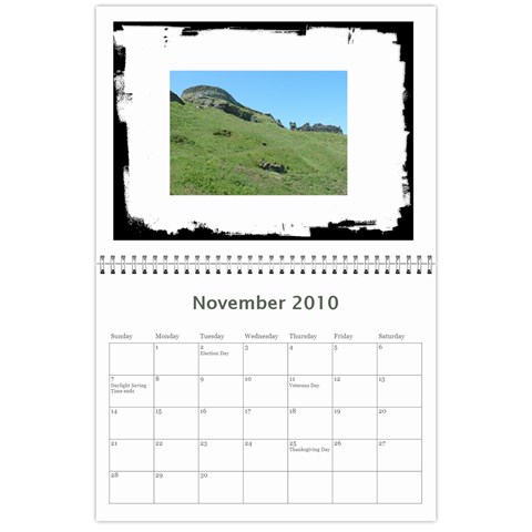 Classic Grunge Calendar To Copy By Catvinnat Nov 2010