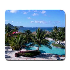 Honeymoon in St. Lucia - Large Mousepad