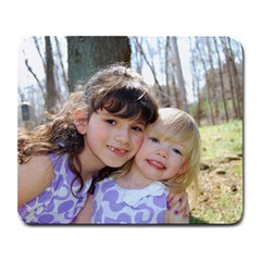 Mousepad of my girls - Large Mousepad