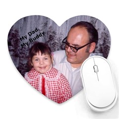 Dad - Heart Mousepad