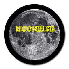 MoonriseMoon - Round Mousepad