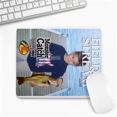 Ryan s Fish Story - Large Mousepad