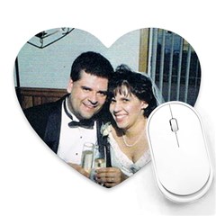 wedding - Heart Mousepad