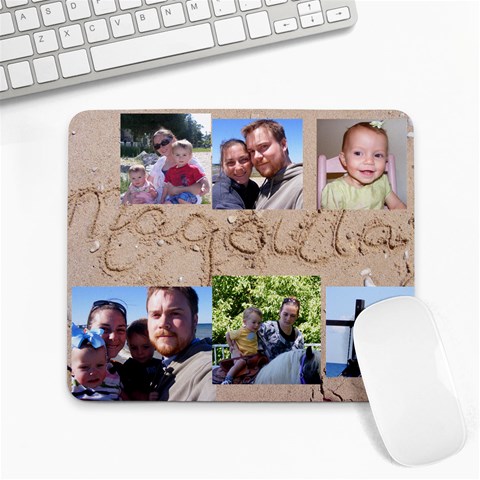 Beach By Maria Magoulas 9.25 x7.75  Mousepad - 1