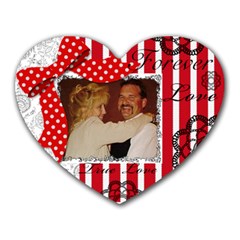 True Love - Heart Mousepad