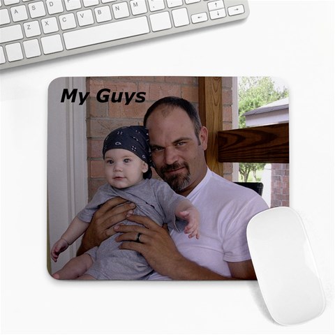 My Guys By Tara Blanks Norton 9.25 x7.75  Mousepad - 1