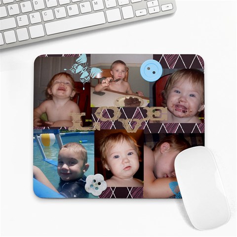Love By Kayla Warren 9.25 x7.75  Mousepad - 1