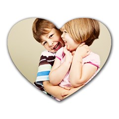 Mason and Lili - Heart Mousepad