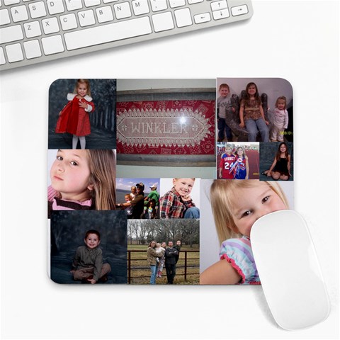 Fampics By Schawn Winkler 9.25 x7.75  Mousepad - 1