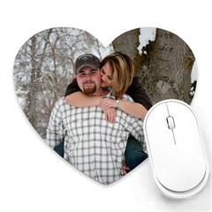 Engagement Pic - Heart Mousepad