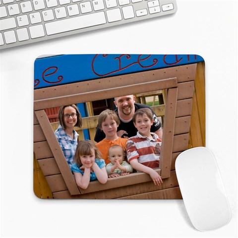Family Mouse Pad By Brandy Garrett Front