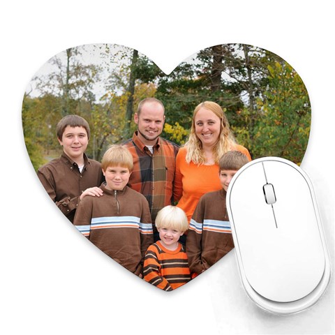Family Mouse Pad By Heidi Clinton Front